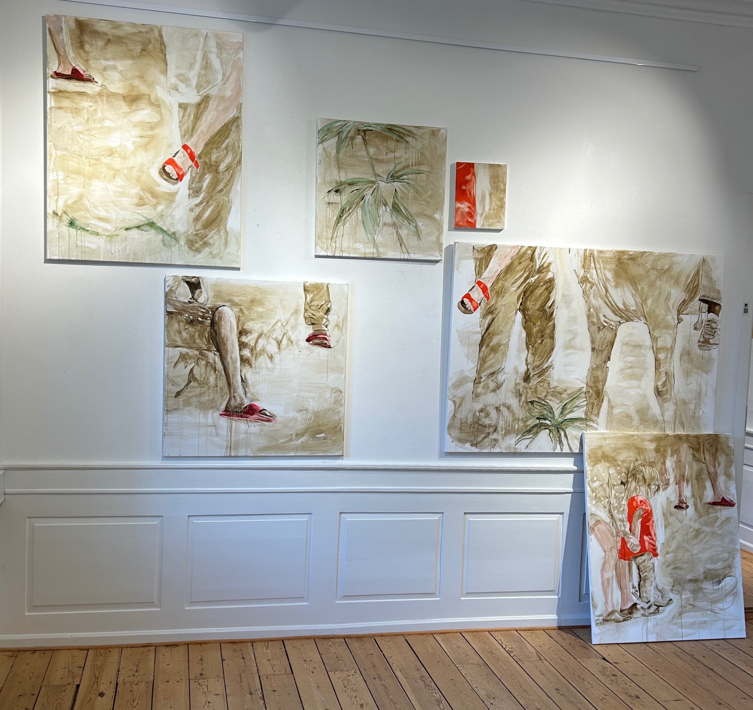 Fra udstillingen FRIT RUM, Kunsthuset Annaborg, Hillerød.