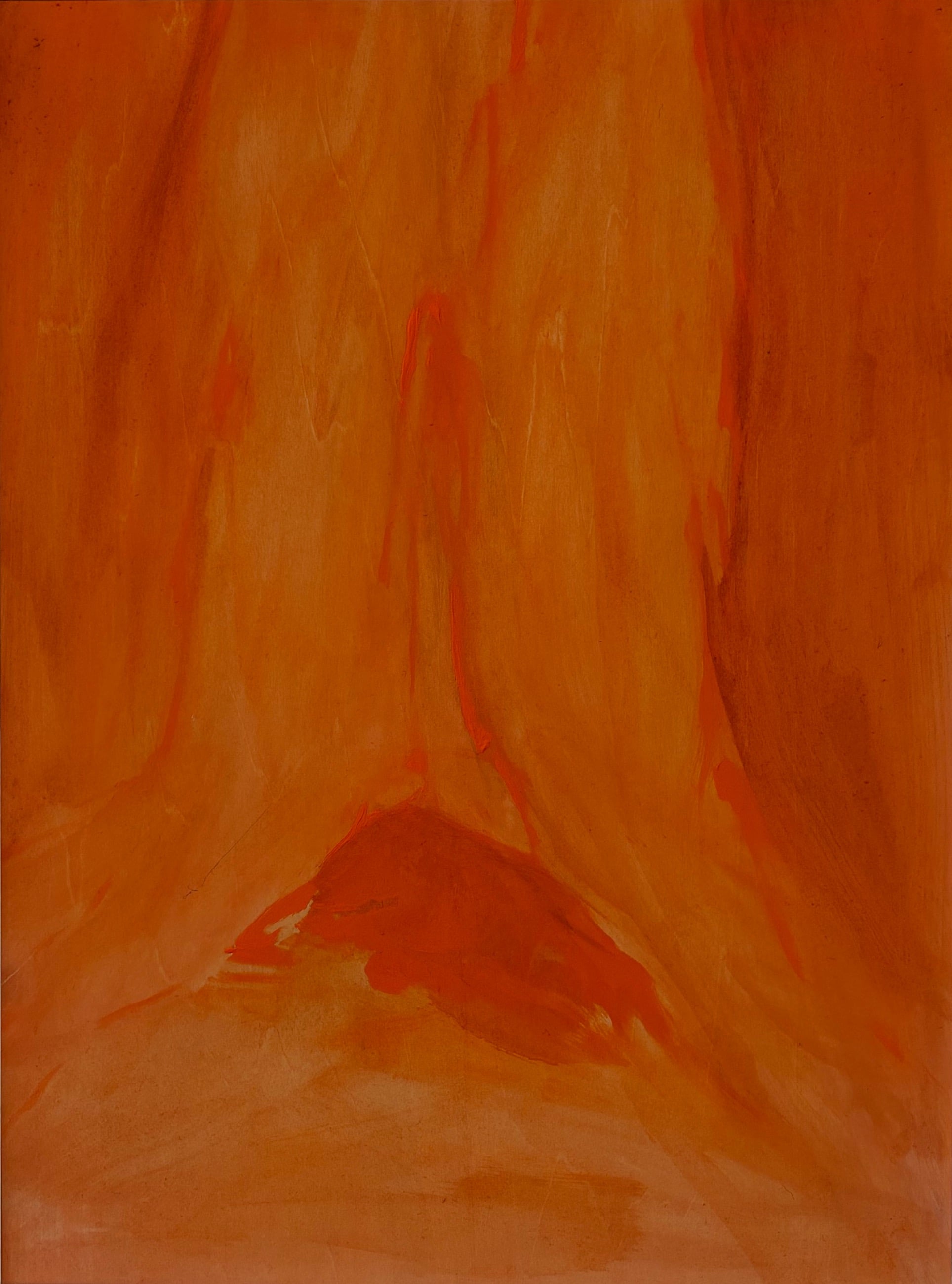 MITSTED/MYPLACE #II,3. 40x30 cm. Ægtempera på træplade.
