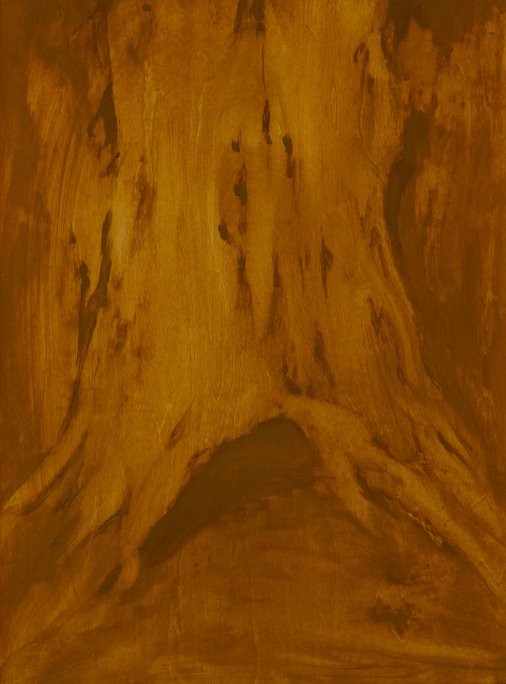MITSTED/MYPLACE #I,1. 40x30cm. Ægtempera på træplade.